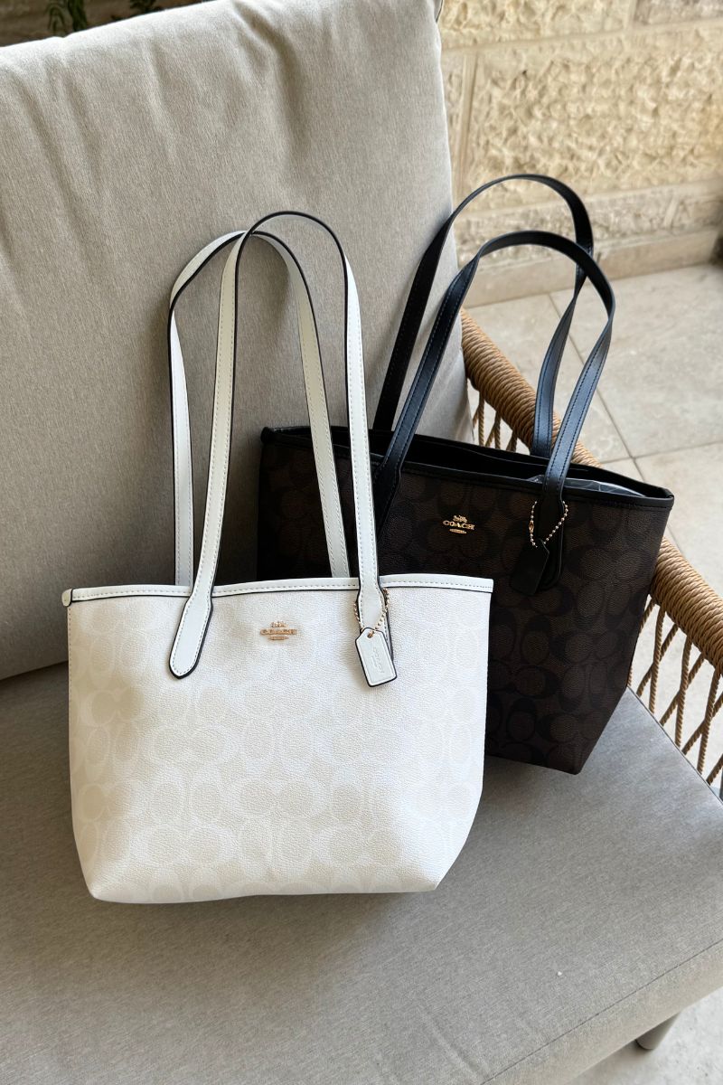 15 Coach City Tote Small - الصورة 1