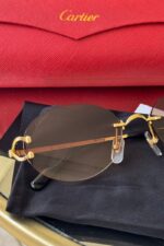⁦These Cartier CT0551S sunglasses⁩ - الصورة ⁦2⁩