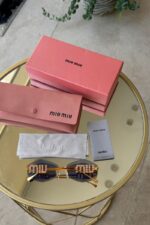 ⁦Miu Miu rimless sunglasses⁩ - الصورة ⁦2⁩