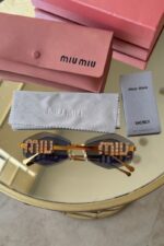 ⁦Miu Miu rimless sunglasses⁩ - الصورة ⁦4⁩