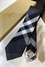 Burberry Check Silk Tie G