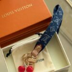 Louis Vuitton x Takashi Murakami Denim Cerise Dragonne Bag