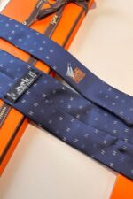 Hermès H Scintillant silk tie - الصورة 4