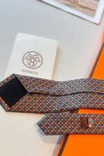 ⁦Hermès Silk Rope Hearts Tie Or⁩ - الصورة ⁦4⁩