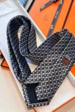 Hermès Silk Rope Hearts Tie Gr - الصورة 3