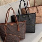 Coach Taxi Tote Bag in Signature Canvas