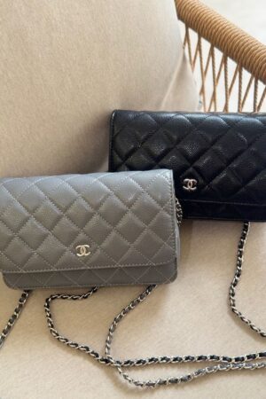 Chanel Classic Wallet on Chain