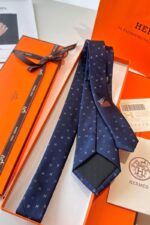 Hermès H Scintillant silk tie - الصورة 2