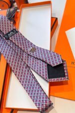 ⁦Hermès Silk Rope Hearts Tie Pin⁩ - الصورة ⁦6⁩