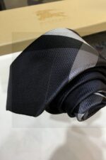 ⁦Burberry Check Silk Tie G⁩ - الصورة ⁦5⁩
