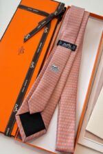 Hermès H Maillon Silk Tie OR - الصورة 2